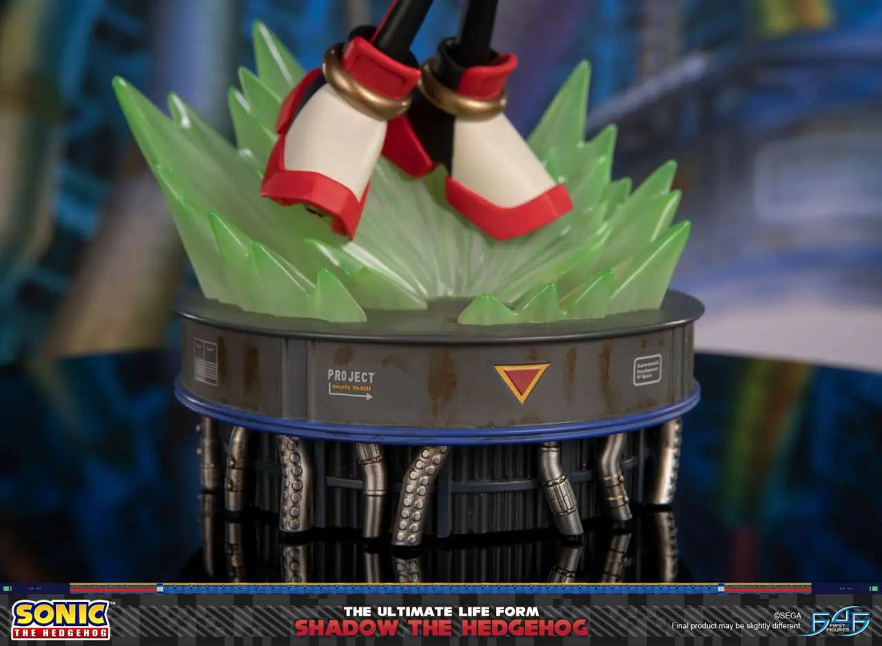 SONIC THE HEDGEHOG ULTIMATE LIFE FORM SHADOW THE HEDGEHOG RESIN STATUE
