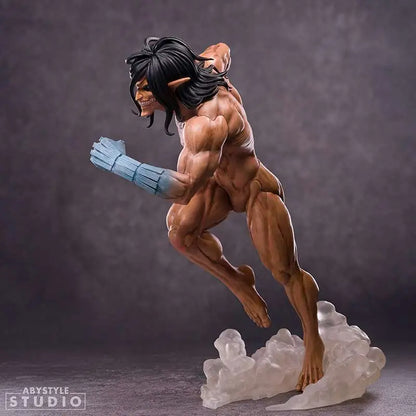 ABYSTYLE STUDIO EREN - ATTACK ON TITAN TITAN FORM SUPER COLLECTION 1/10 STATUA 19 cm