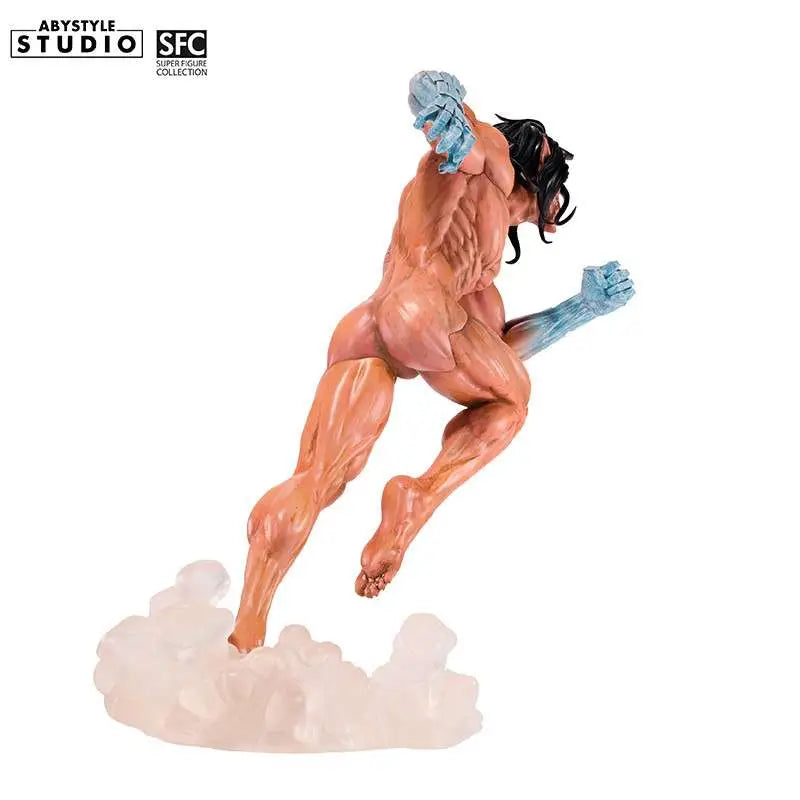 ABYSTYLE STUDIO EREN - ATTACK ON TITAN TITAN FORM SUPER COLLECTION 1/10 STATUA 19 cm