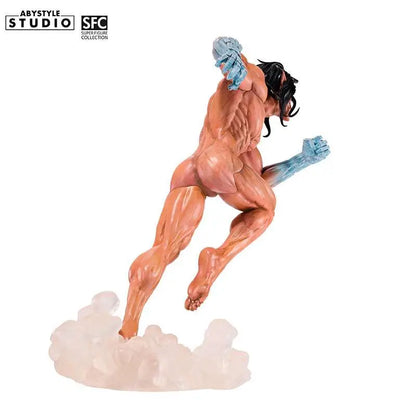 ABYSTYLE STUDIO EREN - ATTACK ON TITAN TITAN FORM SUPER COLLECTION 1/10 STATUA 19 cm