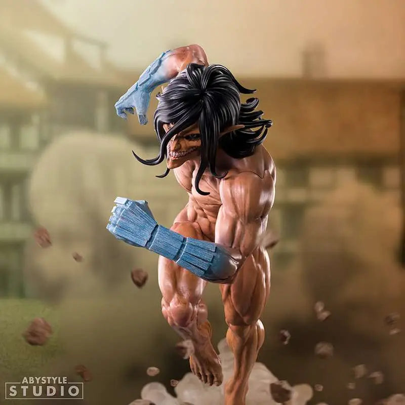 ABYSTYLE STUDIO EREN - ATTACK ON TITAN TITAN FORM SUPER COLLECTION 1/10 STATUA 19 cm