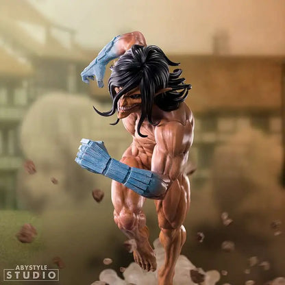 ABYSTYLE STUDIO EREN - ATTACK ON TITAN TITAN FORM SUPER COLLECTION 1/10 STATUA 19 cm