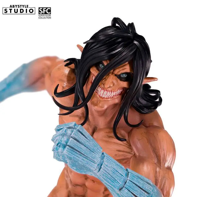 ABYSTYLE STUDIO EREN - ATTACK ON TITAN TITAN FORM SUPER COLLECTION 1/10 STATUA 19 cm