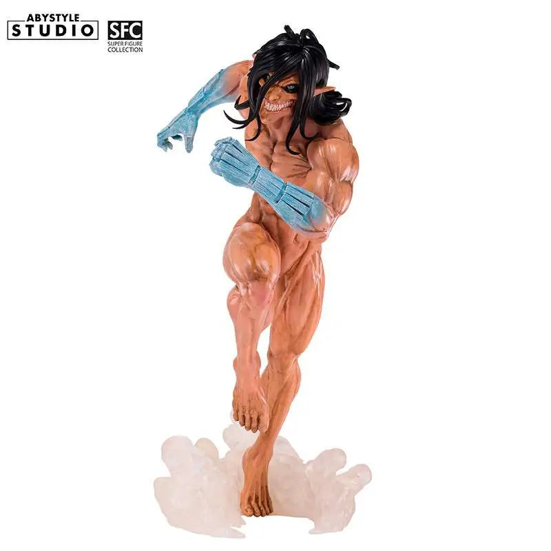 ABYSTYLE STUDIO EREN - ATTACK ON TITAN TITAN FORM SUPER COLLECTION 1/10 STATUA 19 cm