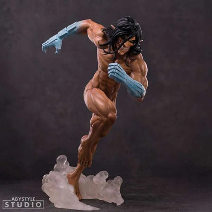 ABYSTYLE STUDIO EREN - ATTACK ON TITAN TITAN FORM SUPER COLLECTION 1/10 STATUA 19 cm