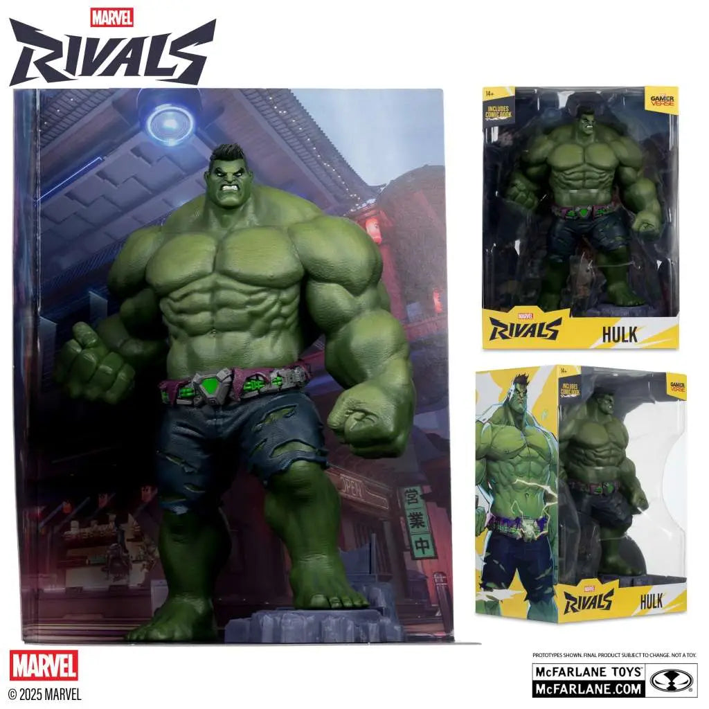 MCFARLANE TOYS 25 HULK - MARVEL RIVALS COLLECTION 1:6 W1 STATUA 25 cm