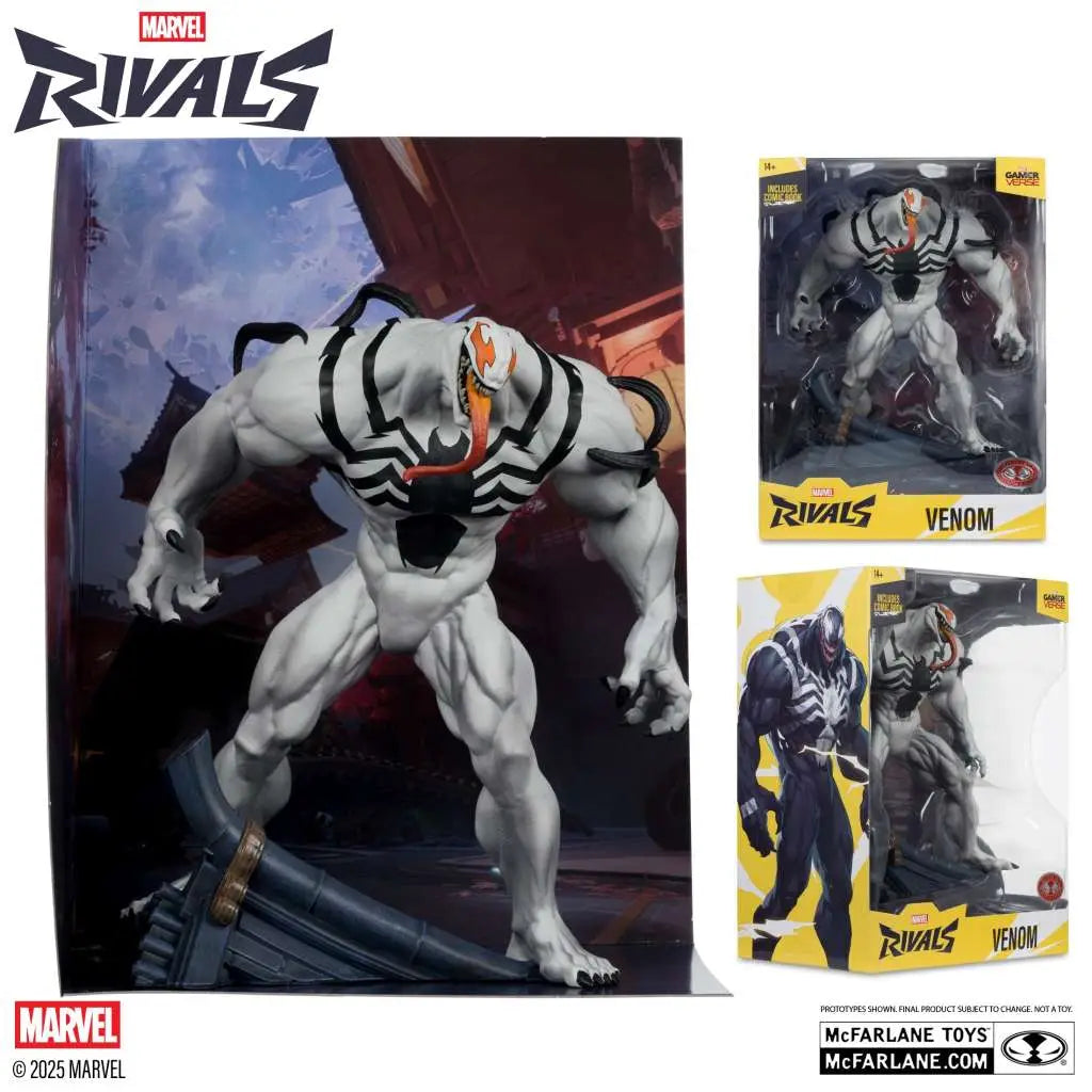 MCFARLANE TOYS 25 VENOM - MARVEL RIVALS COLLECTION 1:6 W1 ANTI- STATUA 23 cm