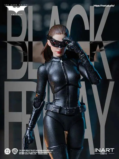 INART - DC COMICS CATWOMAN ( DARK KNIGHT RISES) 1/12 ACTION FIGURE 17.5 cm