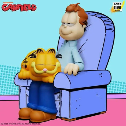 BOSS FIGHT STUDIO GARFIELD JON ARBUCKLE DLX ACTION FIGURE 19 cm
