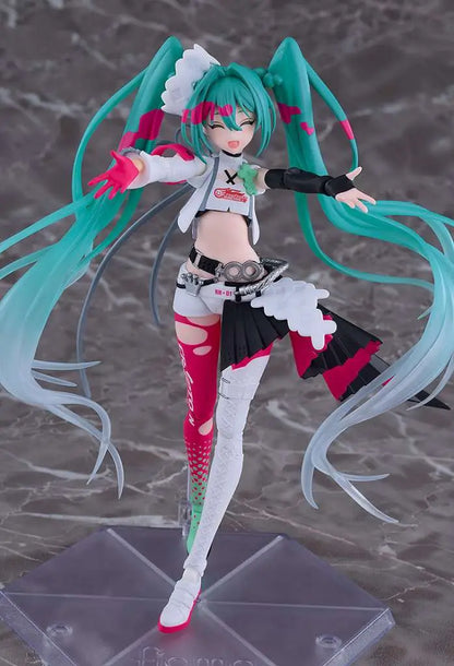 GOOD SMILE COMPANY HATSUNE MIKU GT PROJECT RACING MIKU 2025 FIGMA AF ACTION FIGURE 15 cm