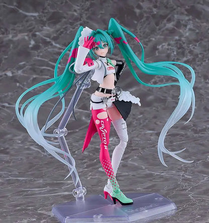 GOOD SMILE COMPANY HATSUNE MIKU GT PROJECT RACING MIKU 2025 FIGMA AF ACTION FIGURE 15 cm