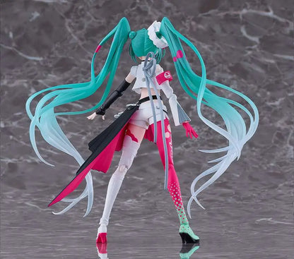GOOD SMILE COMPANY HATSUNE MIKU GT PROJECT RACING MIKU 2025 FIGMA AF ACTION FIGURE 15 cm