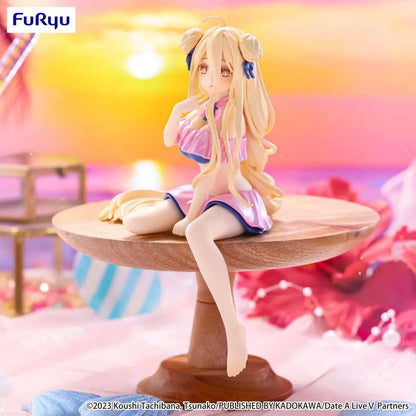 FURYU DATE LIVE V MUKURU SWIMSUIT PASTEL PINK NOODLE STOPPER FIGURA 13 cm