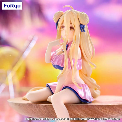 FURYU DATE LIVE V MUKURU SWIMSUIT PASTEL PINK NOODLE STOPPER FIGURA 13 cm