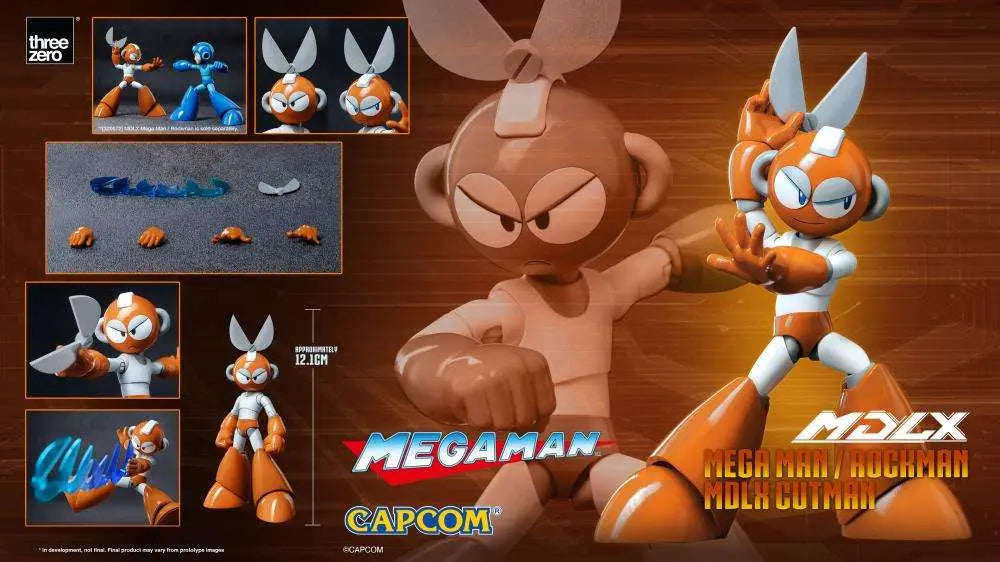 THREEA TOYS/THREEZERO - MEGA MAN MEGA MAN MDLX CUT MAN ACTION FIGURE 12 cm