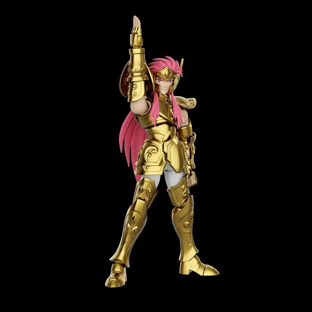 BLOKEES MU & AQUARIUS - SAINT SEIYA CHAMPION CLASS CAS 08 MODEL KIT 12 cm