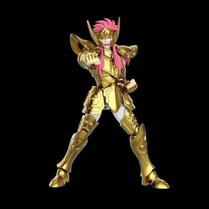 BLOKEES MU & AQUARIUS - SAINT SEIYA CHAMPION CLASS CAS 08 MODEL KIT 12 cm