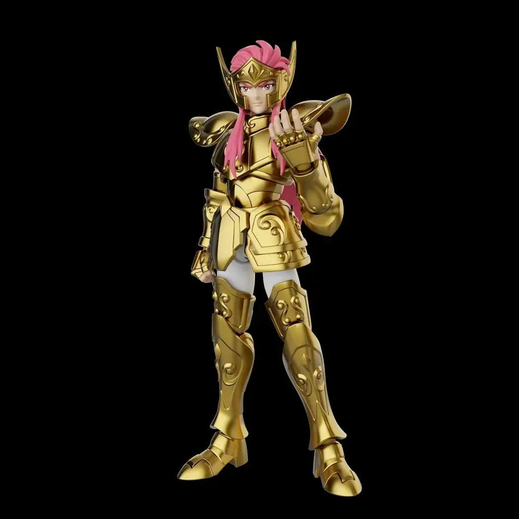 BLOKEES MU & AQUARIUS - SAINT SEIYA CHAMPION CLASS CAS 08 MODEL KIT 12 cm