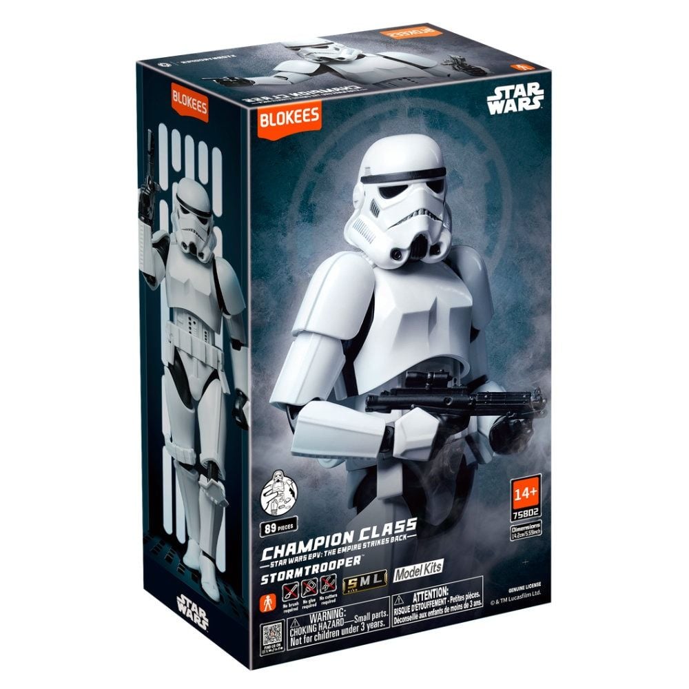 BLOKEES - STAR WARS RG STORMTROOPER EVEREEN MOVIE CHAMPION CLASS 01 MODEL KIT 13 cm