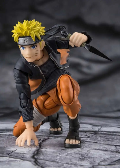BANDAI NARUTO - NARUTO S.H.FIGUARTS UZUMAKI POWER UNITE ACTION FIGURE 14.5 cm