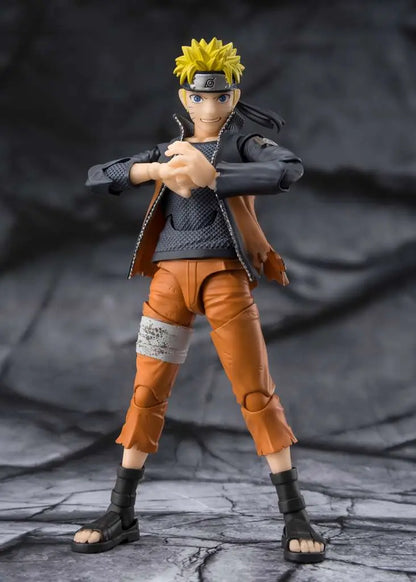 BANDAI NARUTO - NARUTO S.H.FIGUARTS UZUMAKI POWER UNITE ACTION FIGURE 14.5 cm