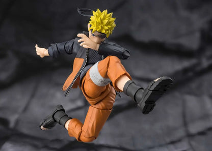 BANDAI NARUTO - NARUTO S.H.FIGUARTS UZUMAKI POWER UNITE ACTION FIGURE 14.5 cm