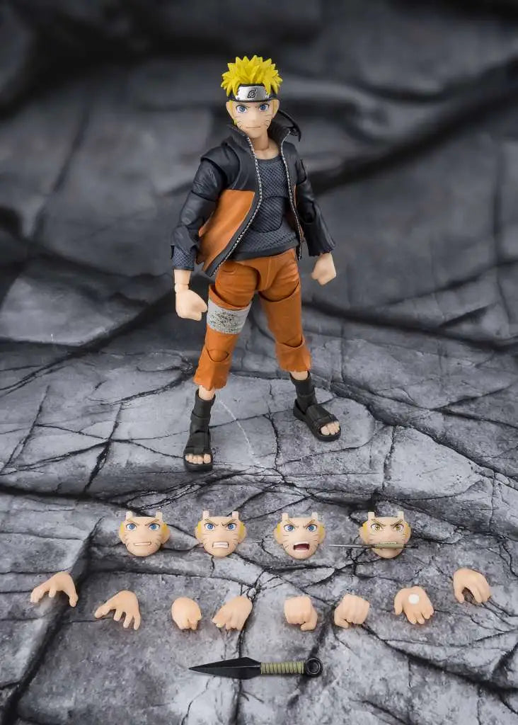 BANDAI NARUTO - NARUTO S.H.FIGUARTS UZUMAKI POWER UNITE ACTION FIGURE 14.5 cm