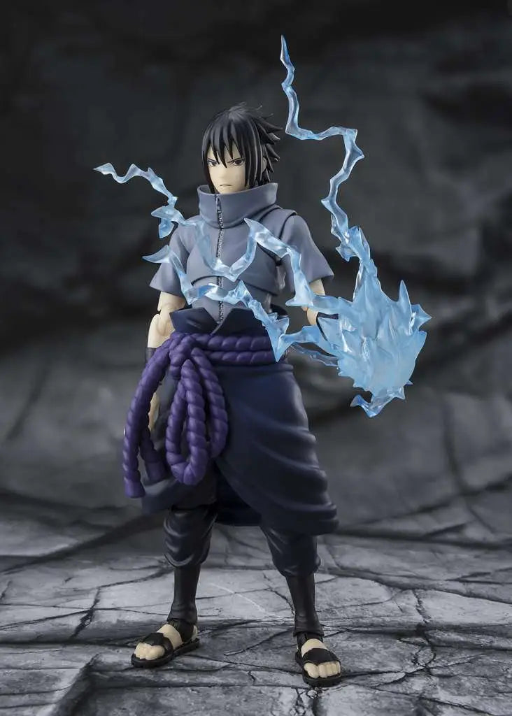 BANDAI SASUKE & INO - NARUTO S.H.FIGUARTS UCHIHA SOLITARY SHBI ACTION FIGURE 14.5 cm