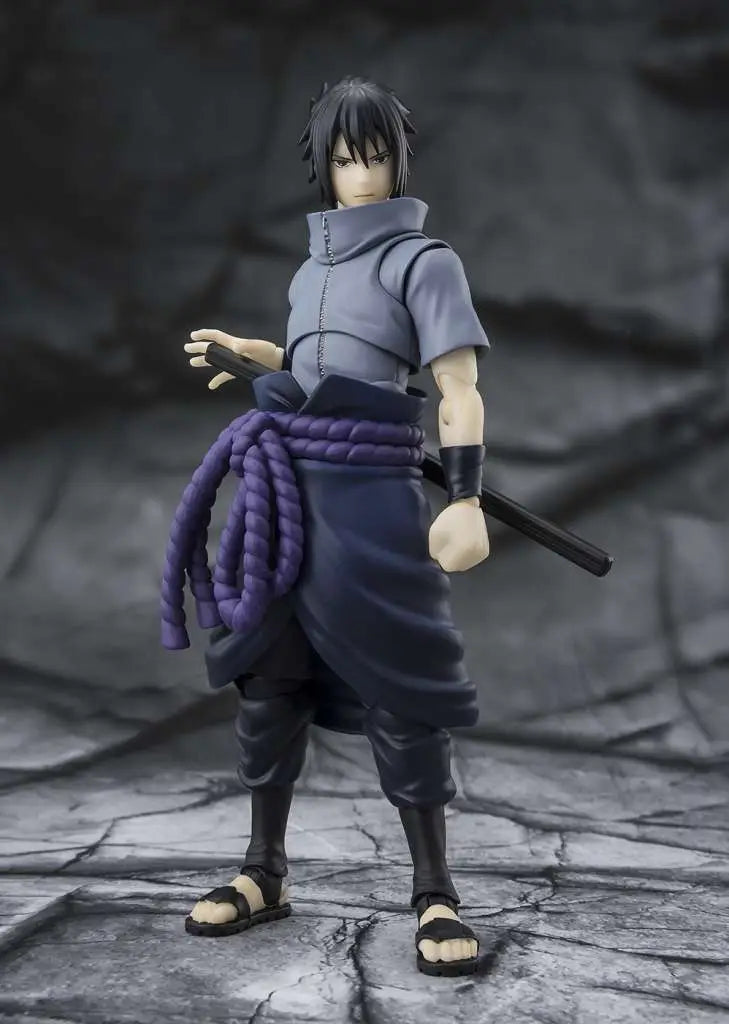 BANDAI SASUKE & INO - NARUTO S.H.FIGUARTS UCHIHA SOLITARY SHBI ACTION FIGURE 14.5 cm