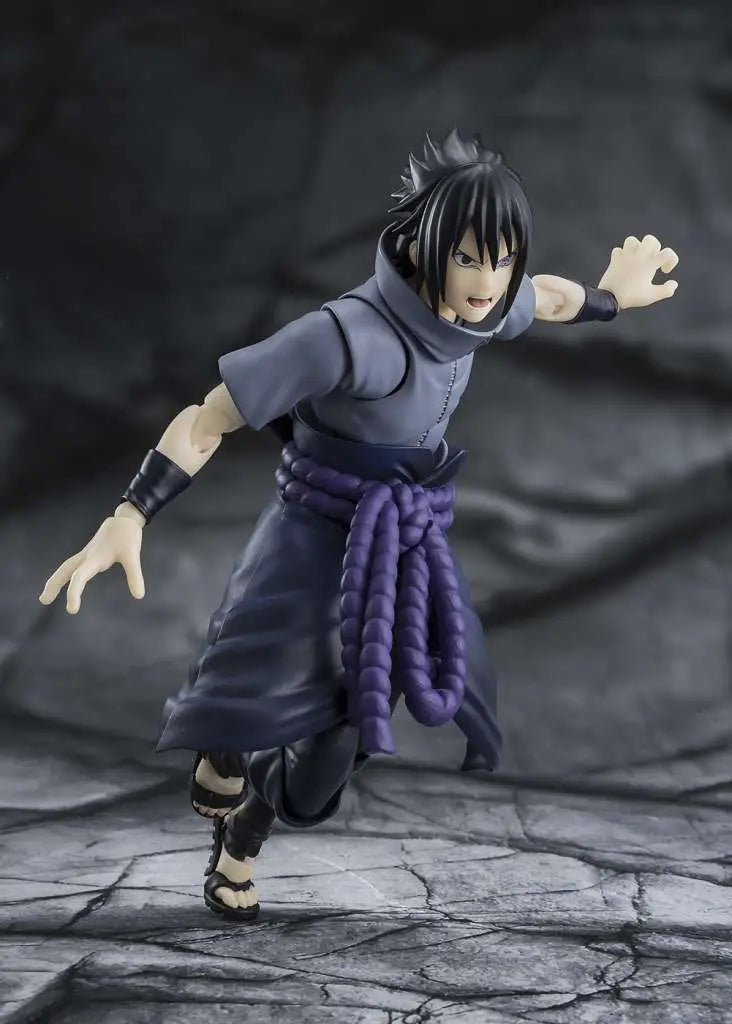 BANDAI SASUKE & INO - NARUTO S.H.FIGUARTS UCHIHA SOLITARY SHBI ACTION FIGURE 14.5 cm