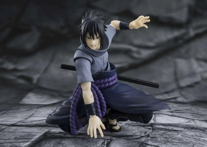 BANDAI SASUKE & INO - NARUTO S.H.FIGUARTS UCHIHA SOLITARY SHBI ACTION FIGURE 14.5 cm