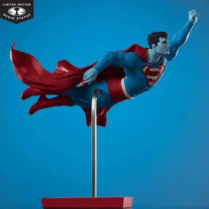 MCFARLANE TOYS 25 SUPERMAN - DC DIRECT RED & BLUE SUPERMAN LEE BERMEJO RESIN STATUA 26 cm