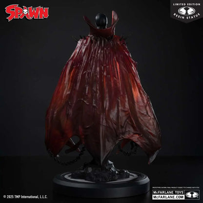 MCFARLANE TOYS 25 SPAWN BLACK WHITE & RED ALL OVER SPAWN PUPETEER LEE RESIN STATUA 23 cm