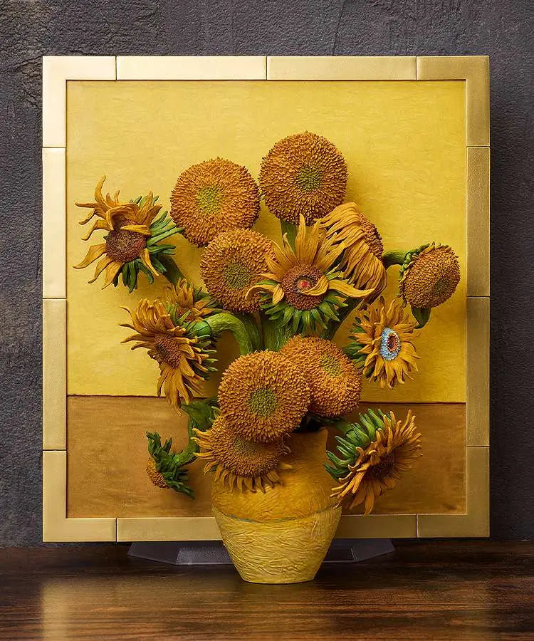 FREEING TABLE MUSEUM SUNFLOWERS VAN GOGH FIGMA AF ACTION FIGURE 14 cm