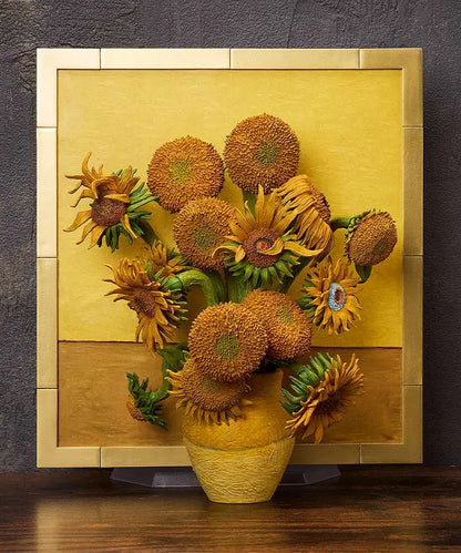 FREEING TABLE MUSEUM SUNFLOWERS VAN GOGH FIGMA AF ACTION FIGURE 14 cm