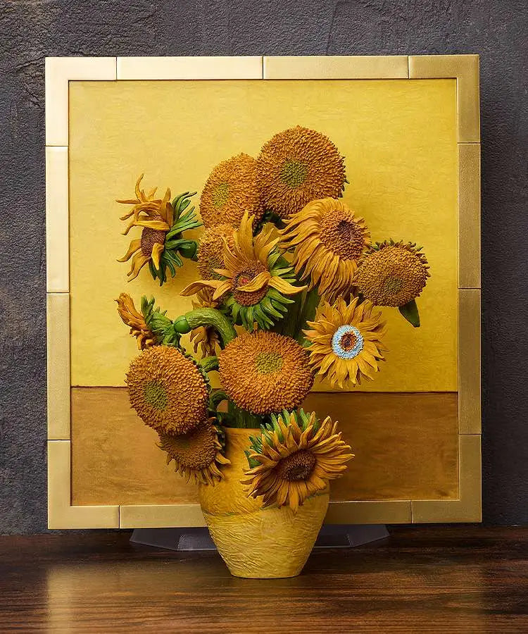 FREEING TABLE MUSEUM SUNFLOWERS VAN GOGH FIGMA AF ACTION FIGURE 14 cm