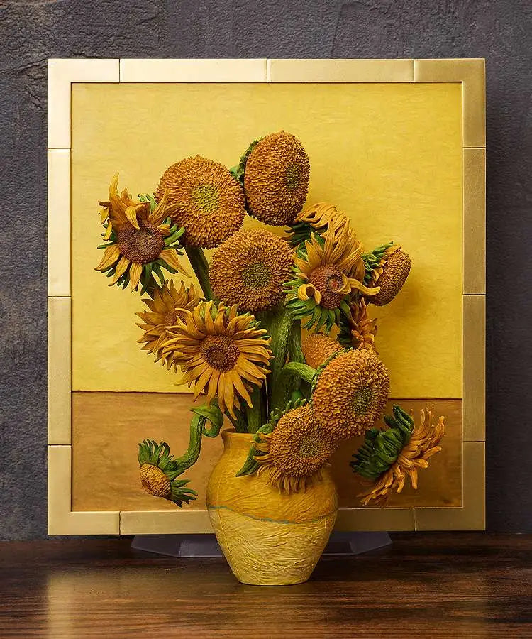 FREEING TABLE MUSEUM SUNFLOWERS VAN GOGH FIGMA AF ACTION FIGURE 14 cm