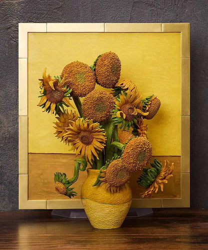 FREEING TABLE MUSEUM SUNFLOWERS VAN GOGH FIGMA AF ACTION FIGURE 14 cm