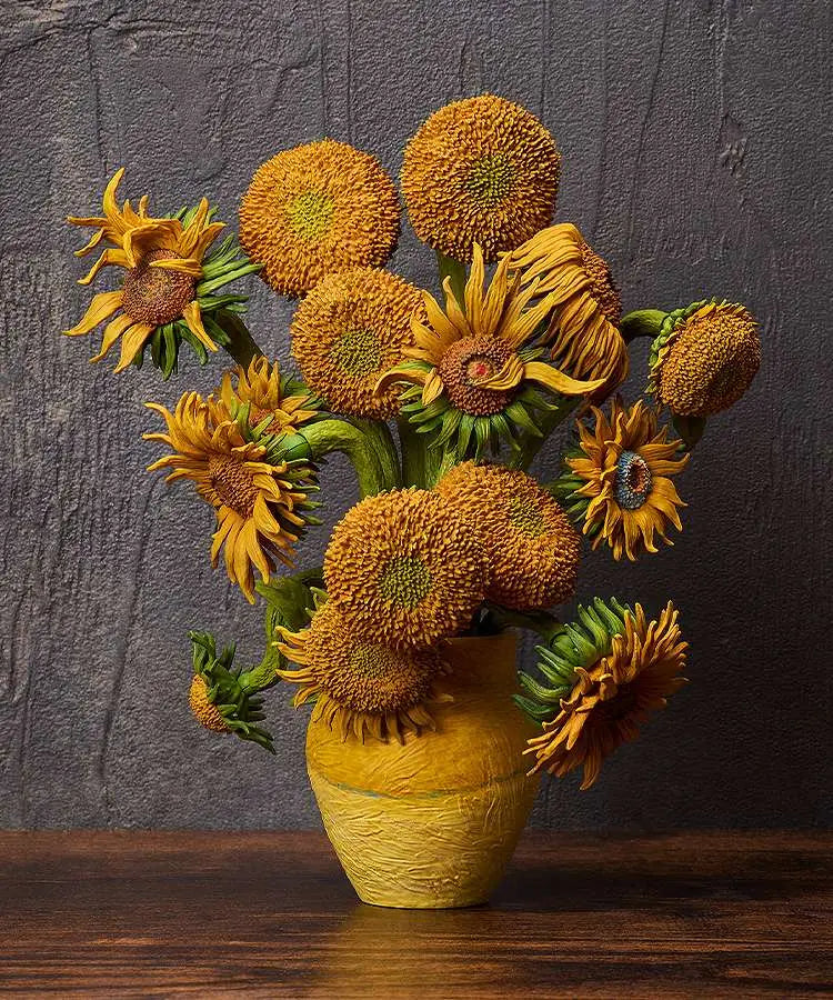 FREEING TABLE MUSEUM SUNFLOWERS VAN GOGH FIGMA AF ACTION FIGURE 14 cm