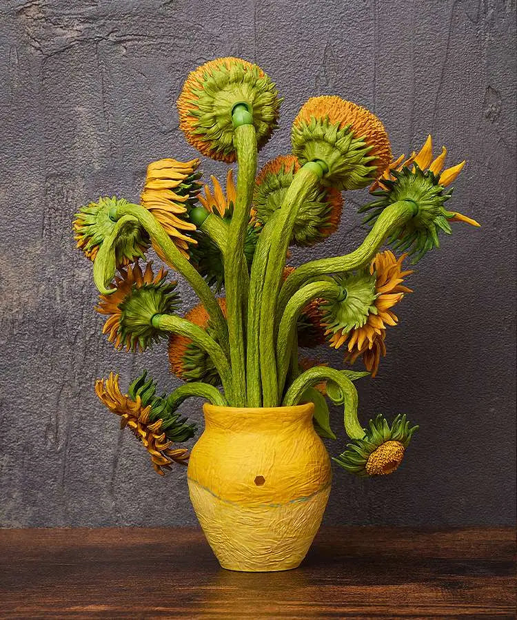 FREEING TABLE MUSEUM SUNFLOWERS VAN GOGH FIGMA AF ACTION FIGURE 14 cm