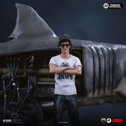 IRON STUDIOS RG JAWS STEVEN SPIELBE 50TH ANNIVERSARY 1/10 STATUA 26 cm