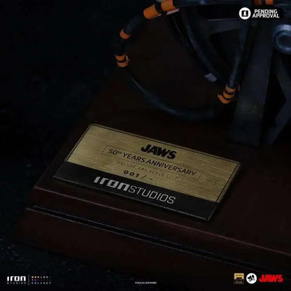 IRON STUDIOS RG JAWS STEVEN SPIELBE 50TH ANNIVERSARY 1/10 STATUA 26 cm