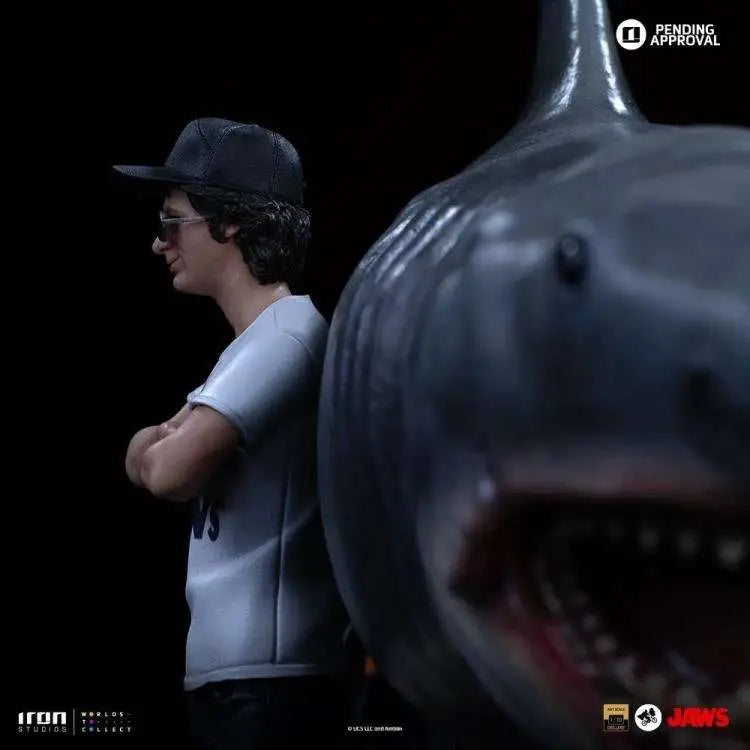 IRON STUDIOS RG JAWS STEVEN SPIELBE 50TH ANNIVERSARY 1/10 STATUA 26 cm