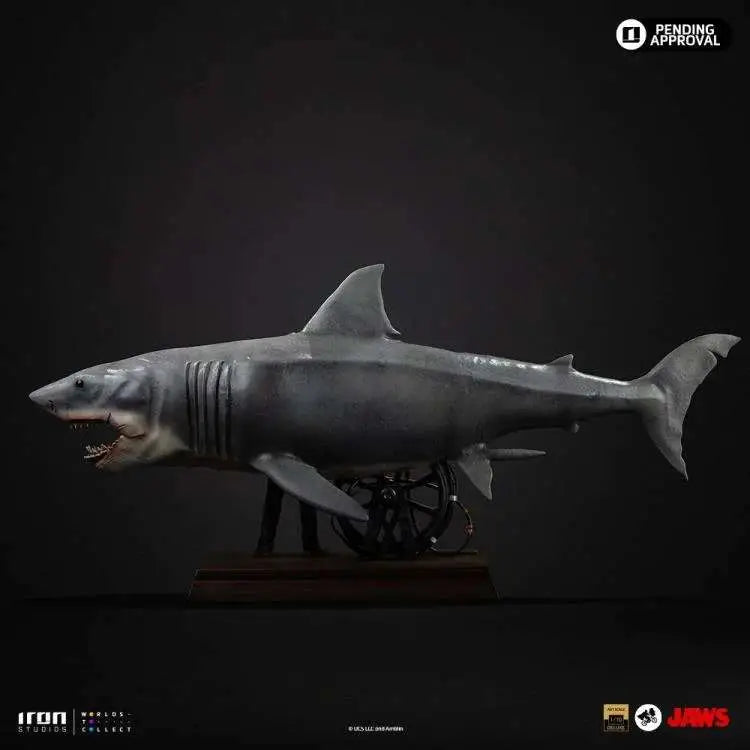 IRON STUDIOS RG JAWS STEVEN SPIELBE 50TH ANNIVERSARY 1/10 STATUA 26 cm