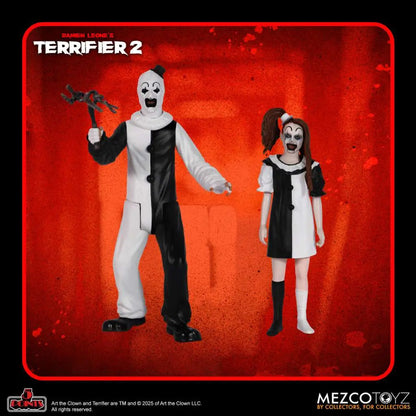 MEZCO TOYS 5 POINTS TERRIFIER AF SET (2) ACTION FIGURE 9 cm