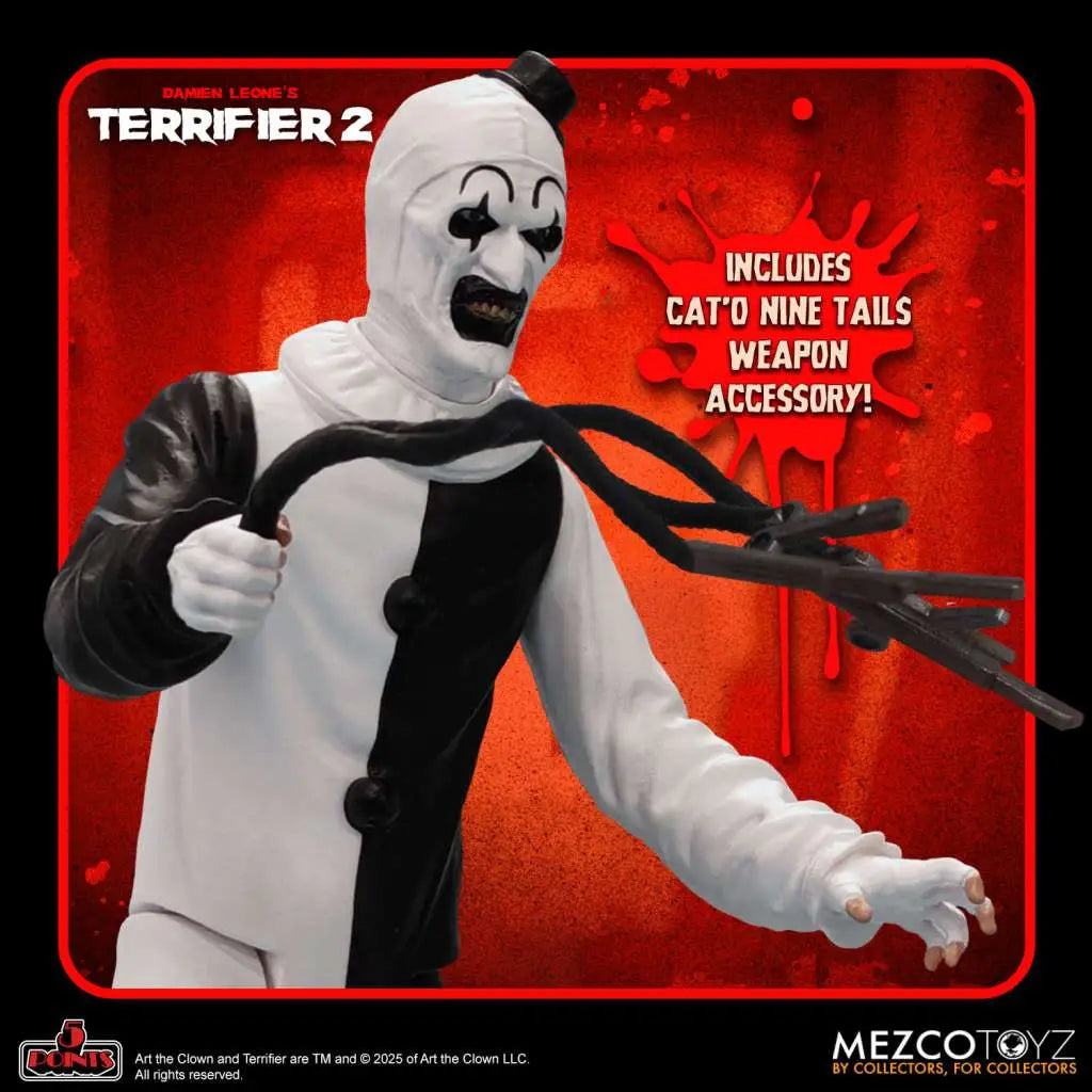 MEZCO TOYS 5 POINTS TERRIFIER AF SET (2) ACTION FIGURE 9 cm