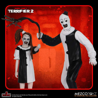 MEZCO TOYS 5 POINTS TERRIFIER AF SET (2) ACTION FIGURE 9 cm