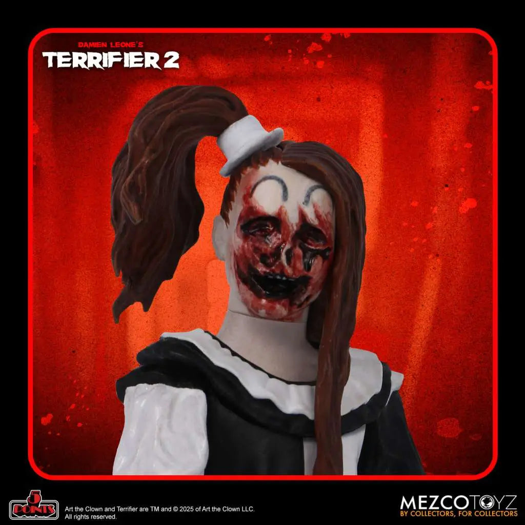 MEZCO TOYS 5 POINTS TERRIFIER AF SET (2) ACTION FIGURE 9 cm