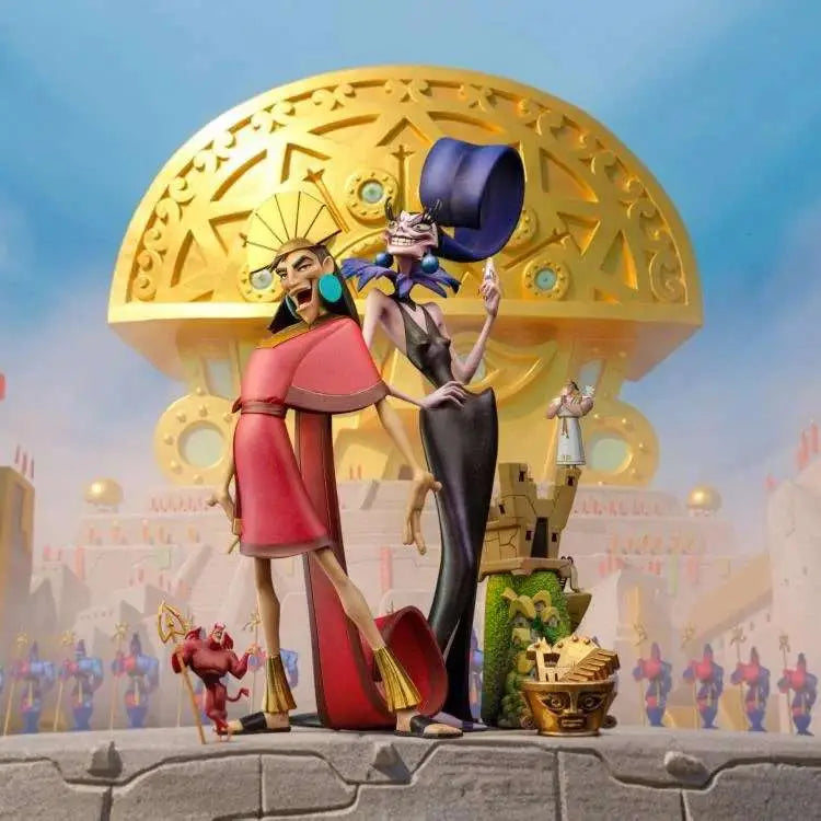 IRON STUDIOS EMPEROR'S NEW GROOVE KUZKO YZMA 1/10 STATUA 20 cm