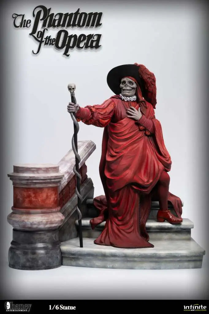 INFINITE STATUE LON CHANEY PHANTOM OPERA 1/6 STATUA cm h33x32x18.5